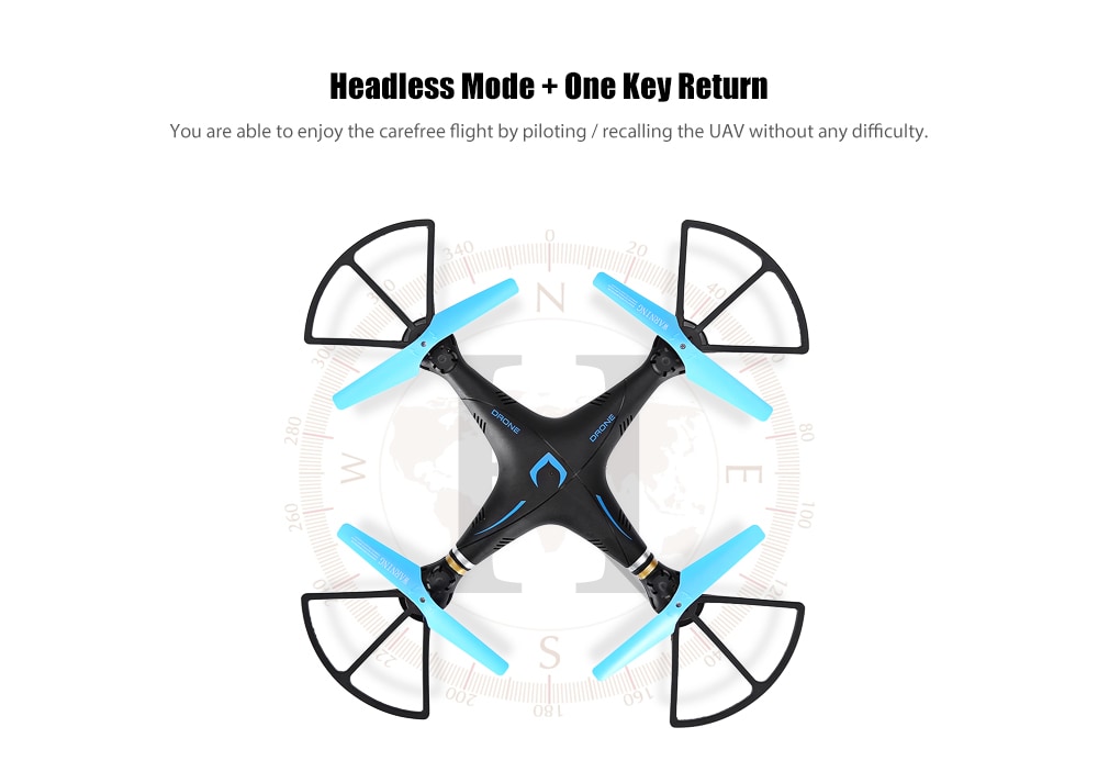 Τηλεκατευθυνόμενο Ελικόπτερο Quadcopter Drone με G-Sensor, Height Control, Hover Function 2.4GHz 6ch 3D-360 Degrees Eversion Explorer Helicopter για Απίθανα Ακροβατικά